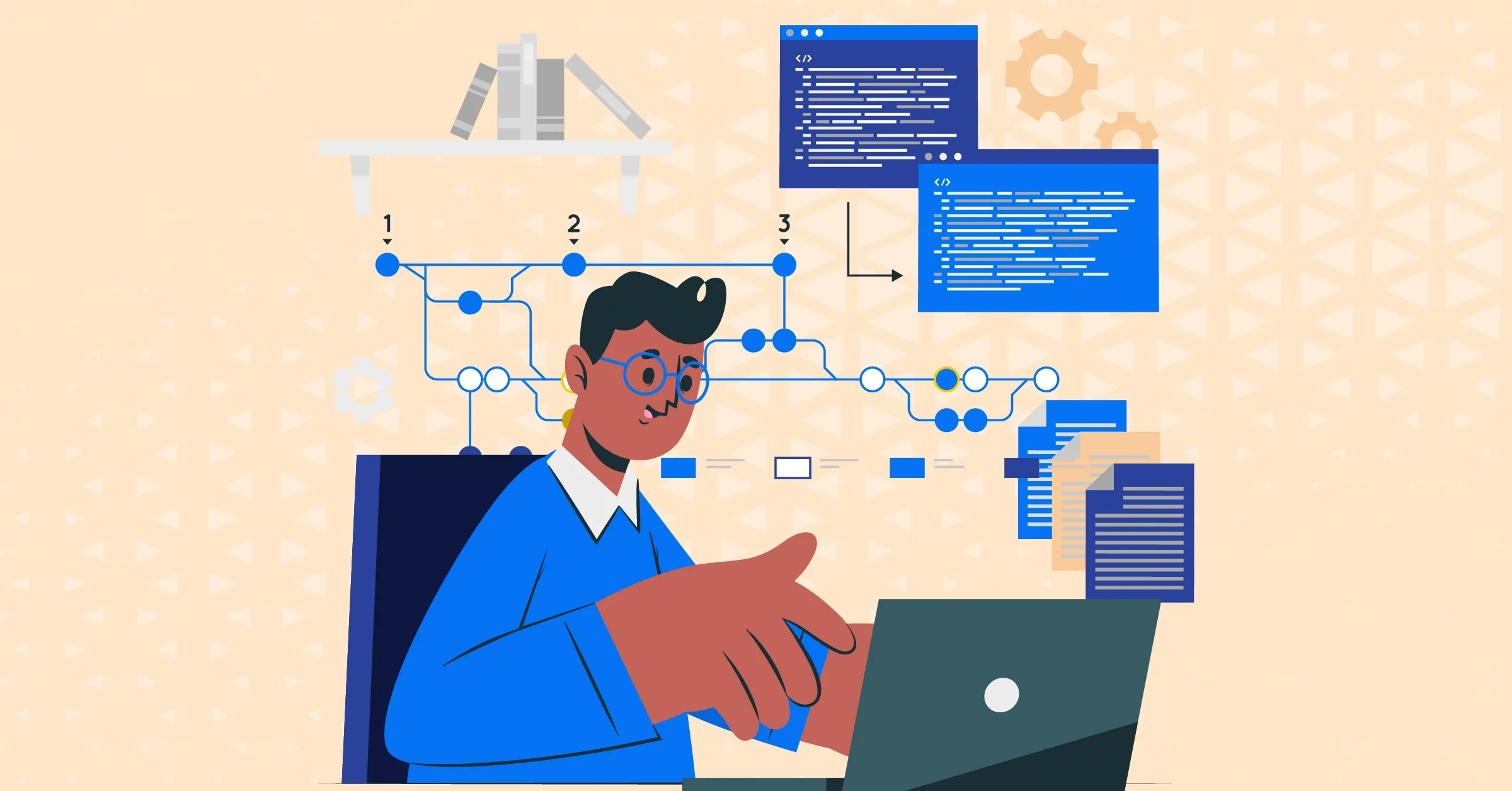 Software Development Illustration